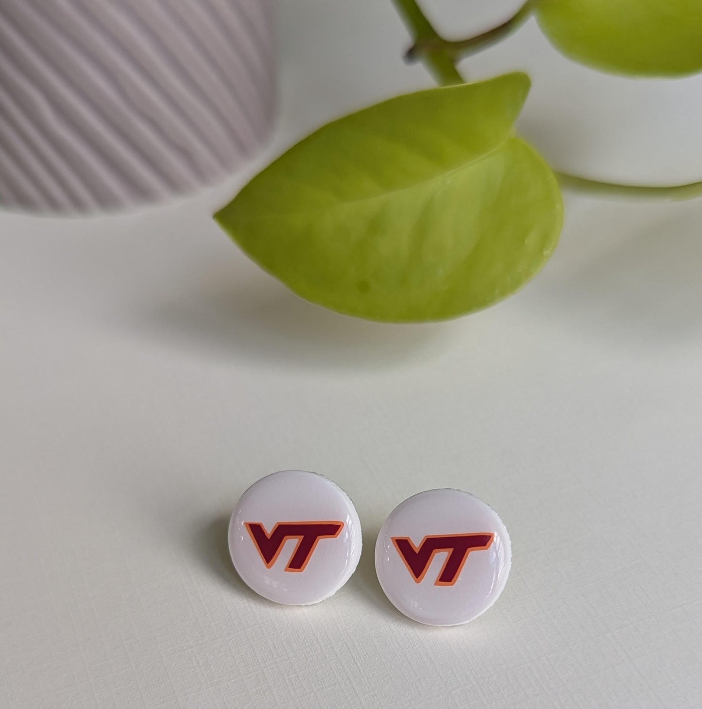 Virginia Earring Studs | Gifts for Her | Game Day Earrings | Hokie Earrings | Hokie Spirit Wear